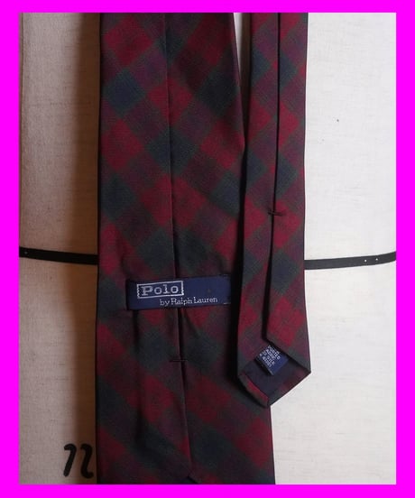 POLO by RALPH LAUREN USED TIE①