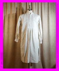 1900's French Antique Linen Shirt