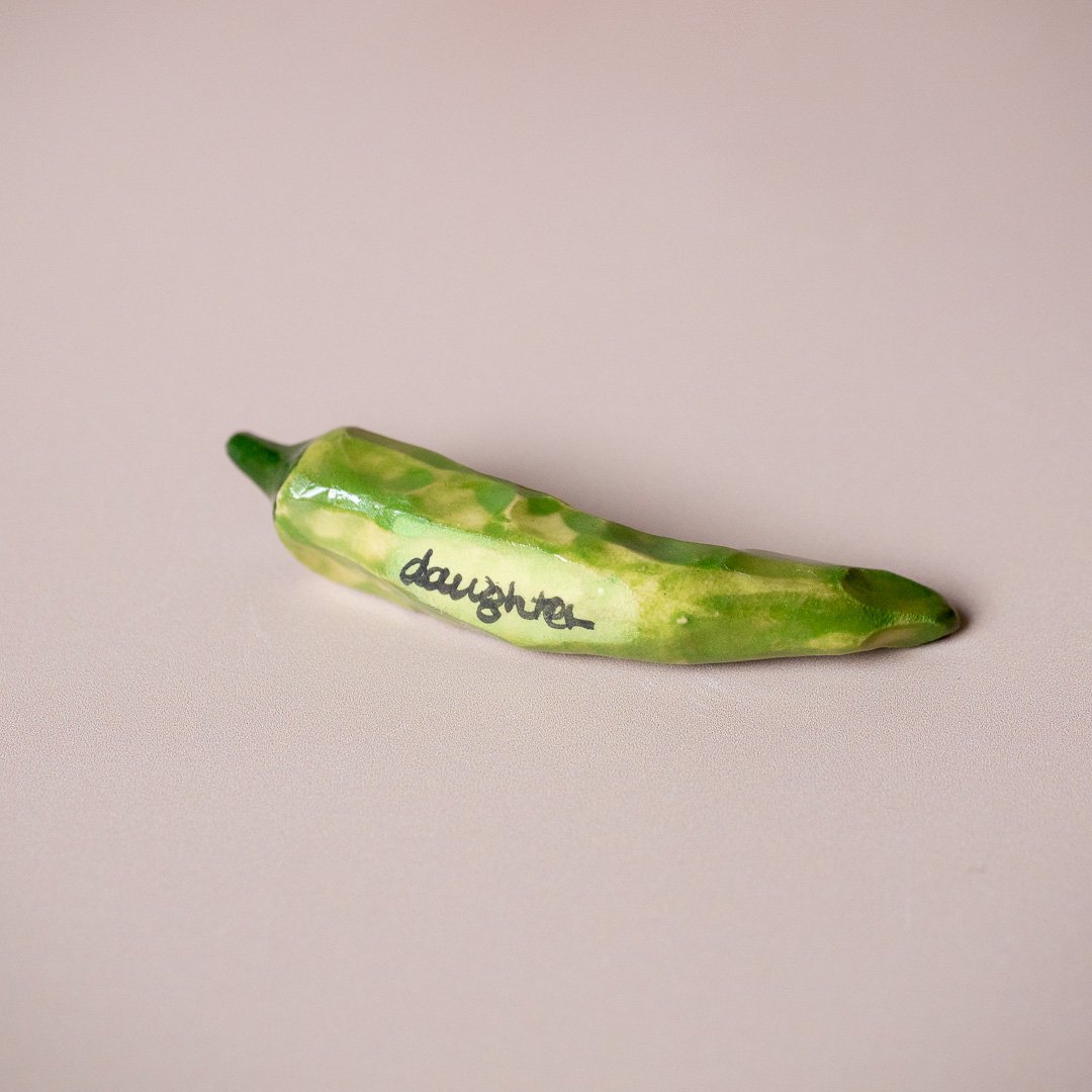 ドーターのやきもの｜とうがらしの箸置き | daughter