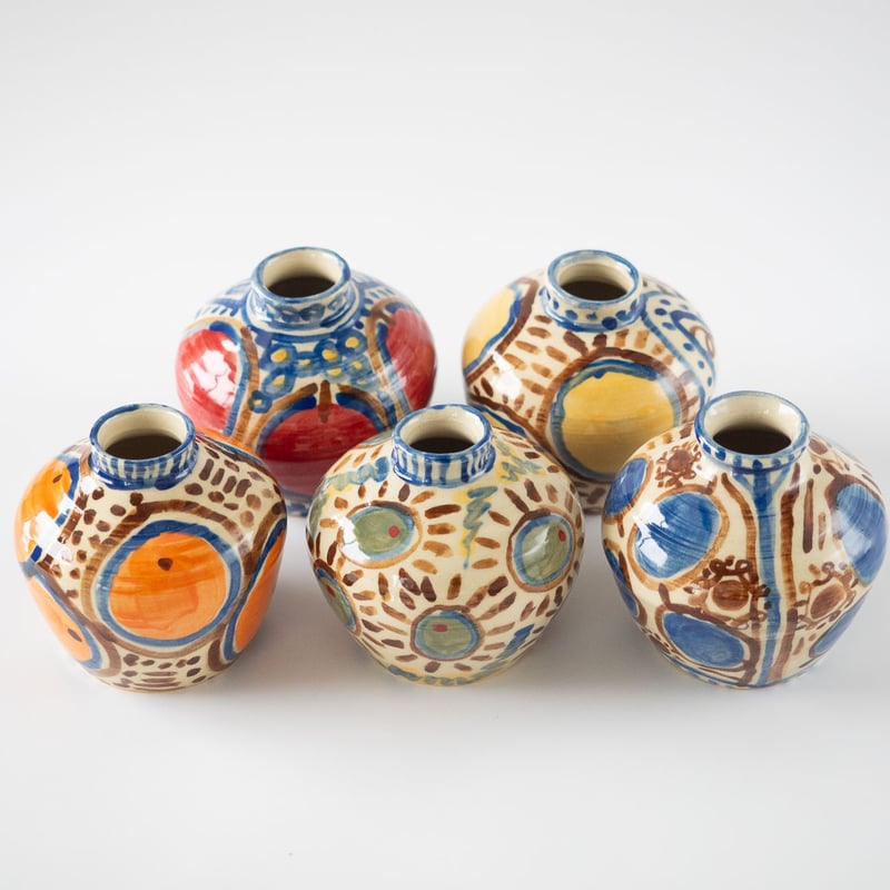 まあるいオレンジの花びん | daughter