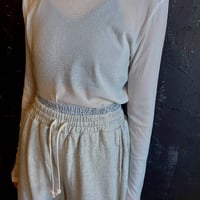 hunch フロッキードットシアートップス