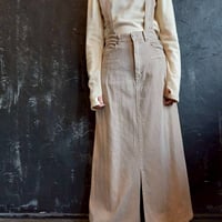MIDVAIN 2way デニムジャンパースカート