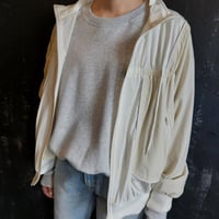 CYNICAL ギャザーデザインストレッチブルゾン