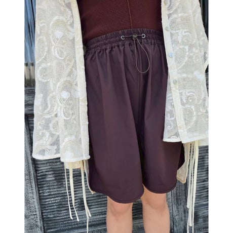 hunch アイスタッチサイドデザインショートパンツ