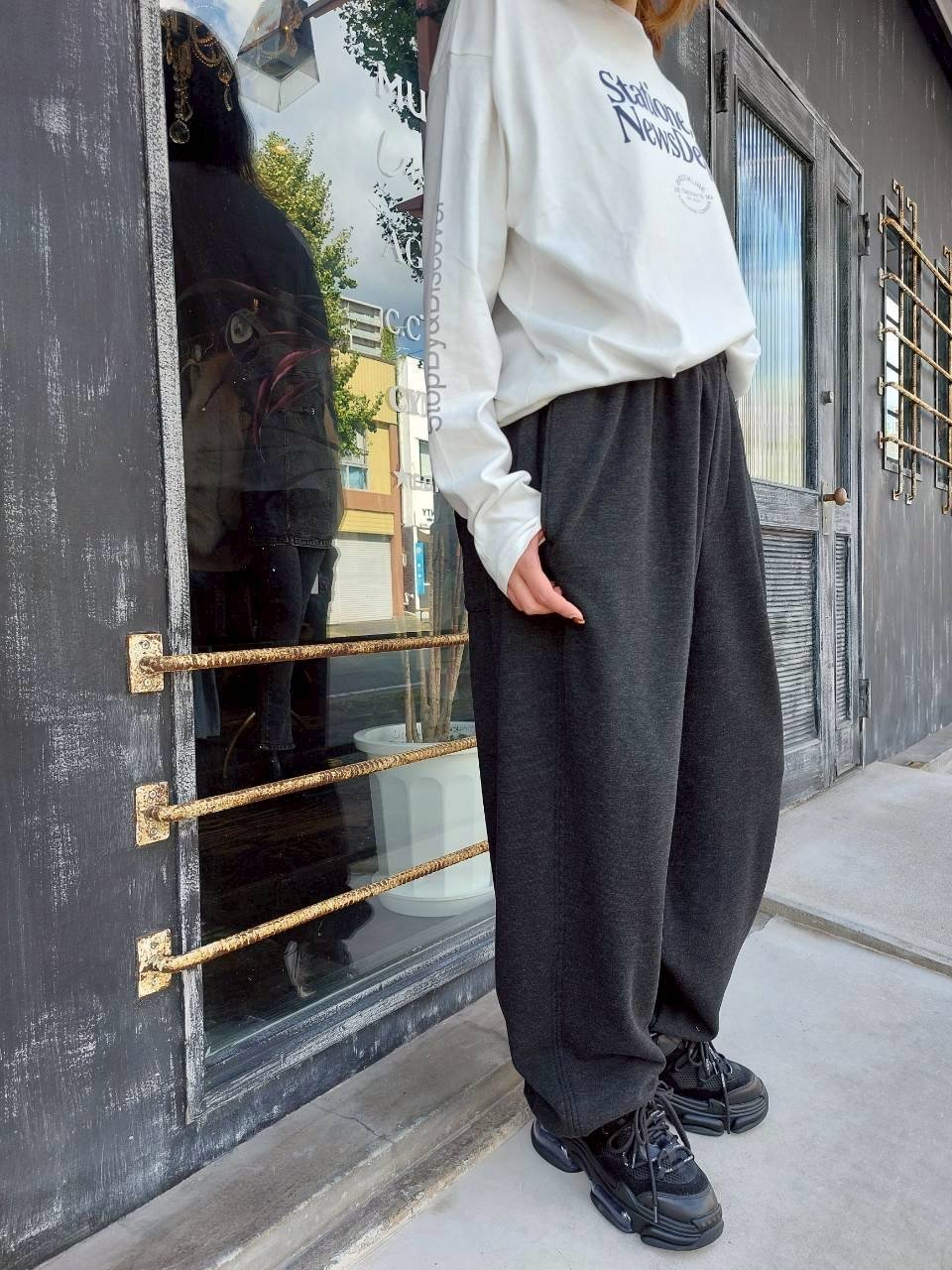 MIDVEIN 裏起毛スウェットパンツ | aurare