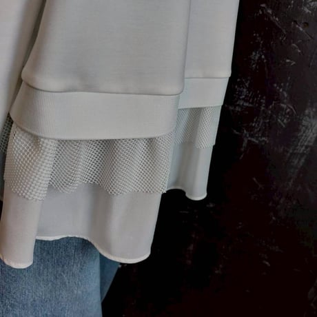 CYNICAL ボンディングメッシュレイヤードプルオーバー