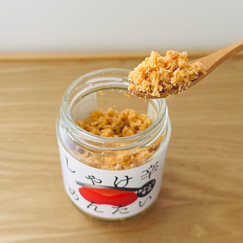 定期便］しゃけ辛 めんたい 3本セット｜100g | あかふさ商店