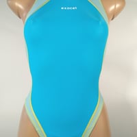 exocet コラボカフェ　競泳水着 競泳水着カフェコラボモデル exocet accelerando bleu cobalt |