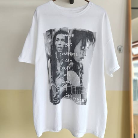 "BOB MARLEY" photo t-shirt