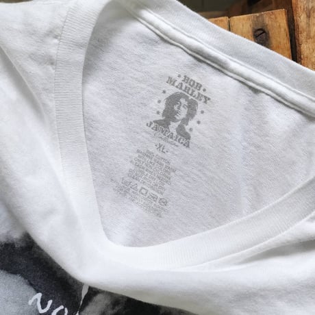 "BOB MARLEY" photo t-shirt