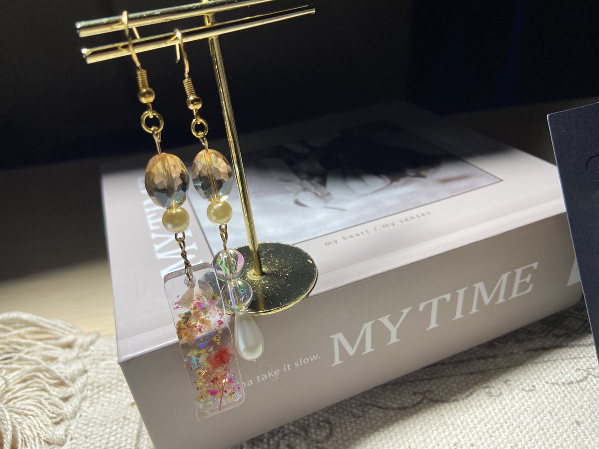 no.5893 ハンドメイド レジン ピアス イヤリング 楽天市場】ピアス 雫