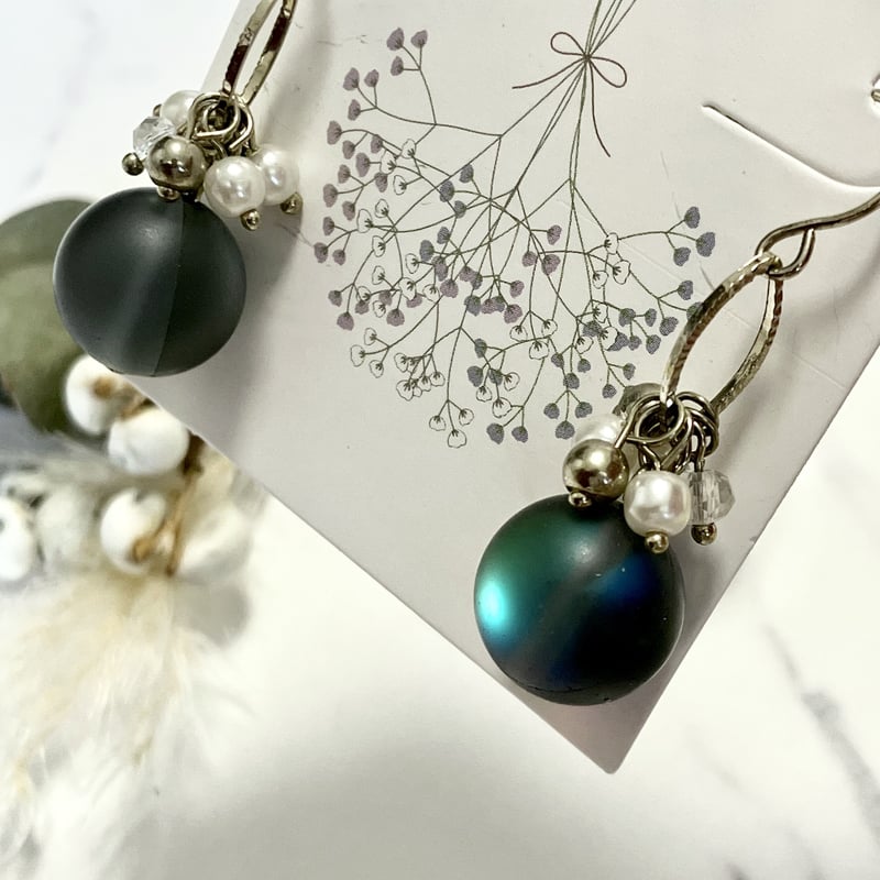 ハンドメイド　フックピアス アクセサリーパーツ ピアス用金具 フックピアス金具Bタイプ