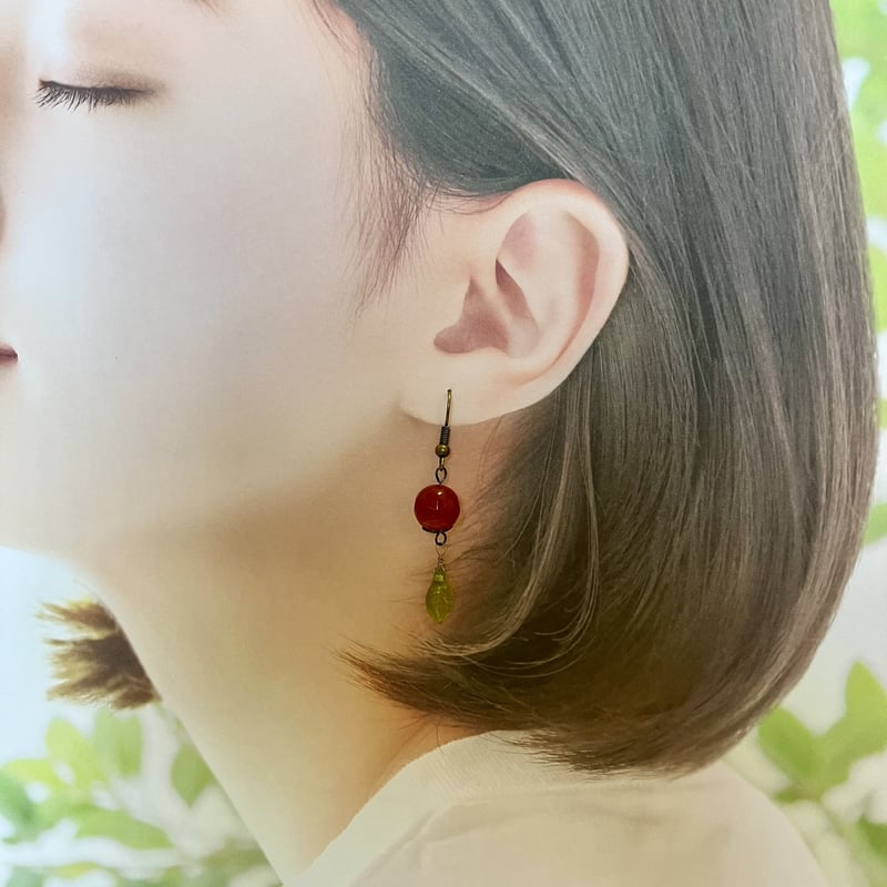 ハンドメイド フックピアス フックピアス シルバー925 ボディピアス