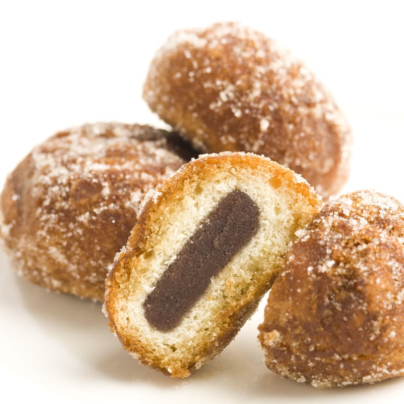 昔ながらのあんドーナツ個包装8個入り／箱 | もとはし屋オンラインショップ