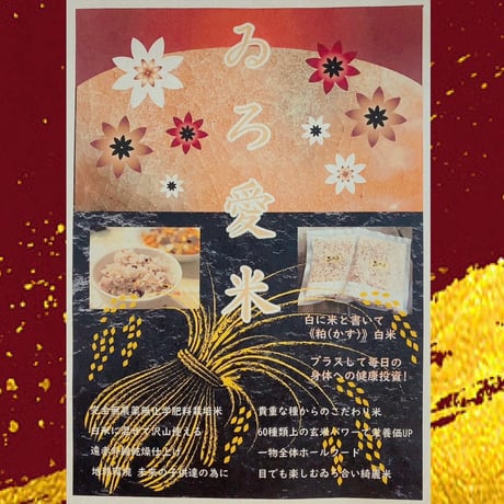 【ゐろ愛米】(いろあいまい)❤🌾2個入  (ラッピング可)