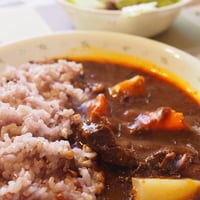 【🟠ゐろ愛米🌾&具っかけ中辛牛すじカレー🍛🐄】