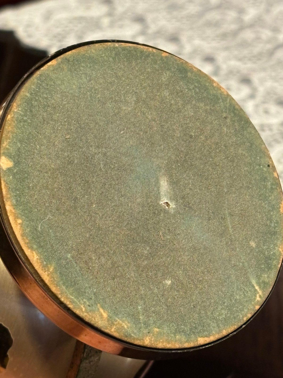 ジャンク] WINDMILL ウインドミル 地球儀型置時計 時計 アンティーク