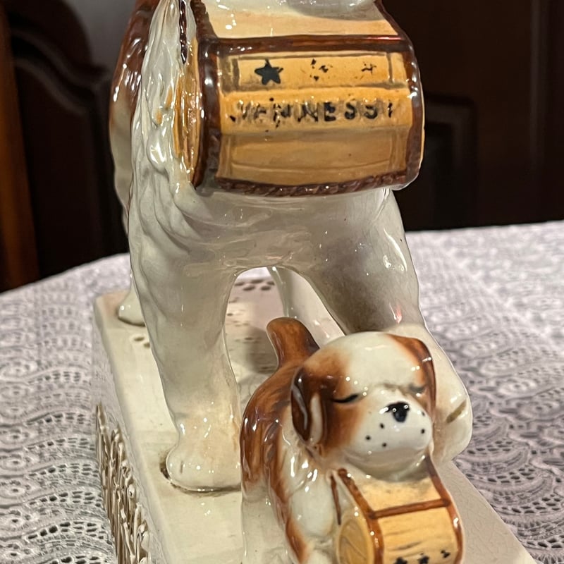 セントバーナード・ヘネシー・コニャック 陶器置物 | アンティーク家具