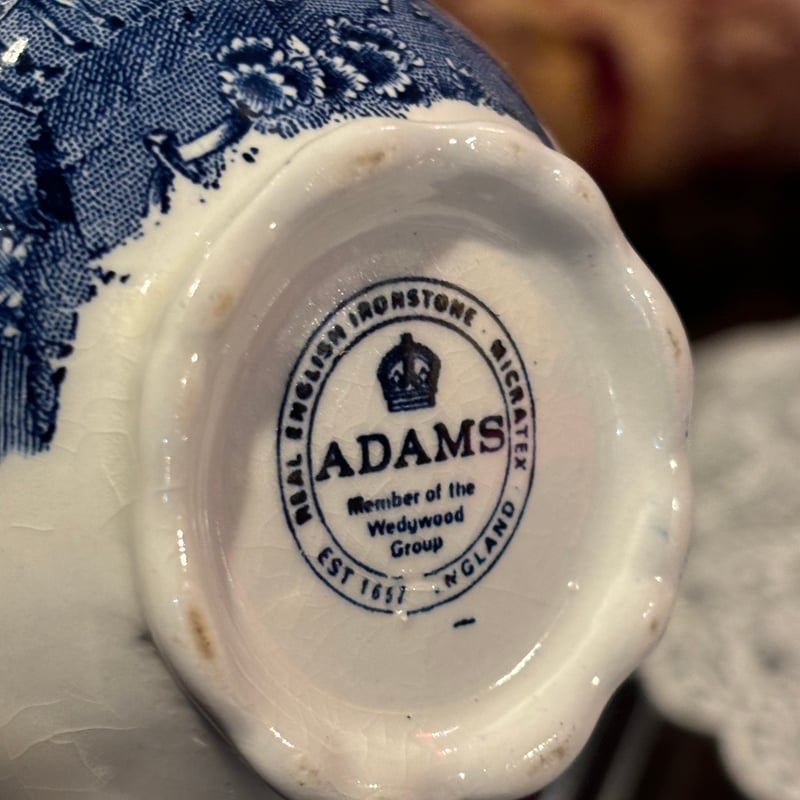 ADAMS ミルクピッチャー | アンティーク家具と喫茶キャバレーのネット