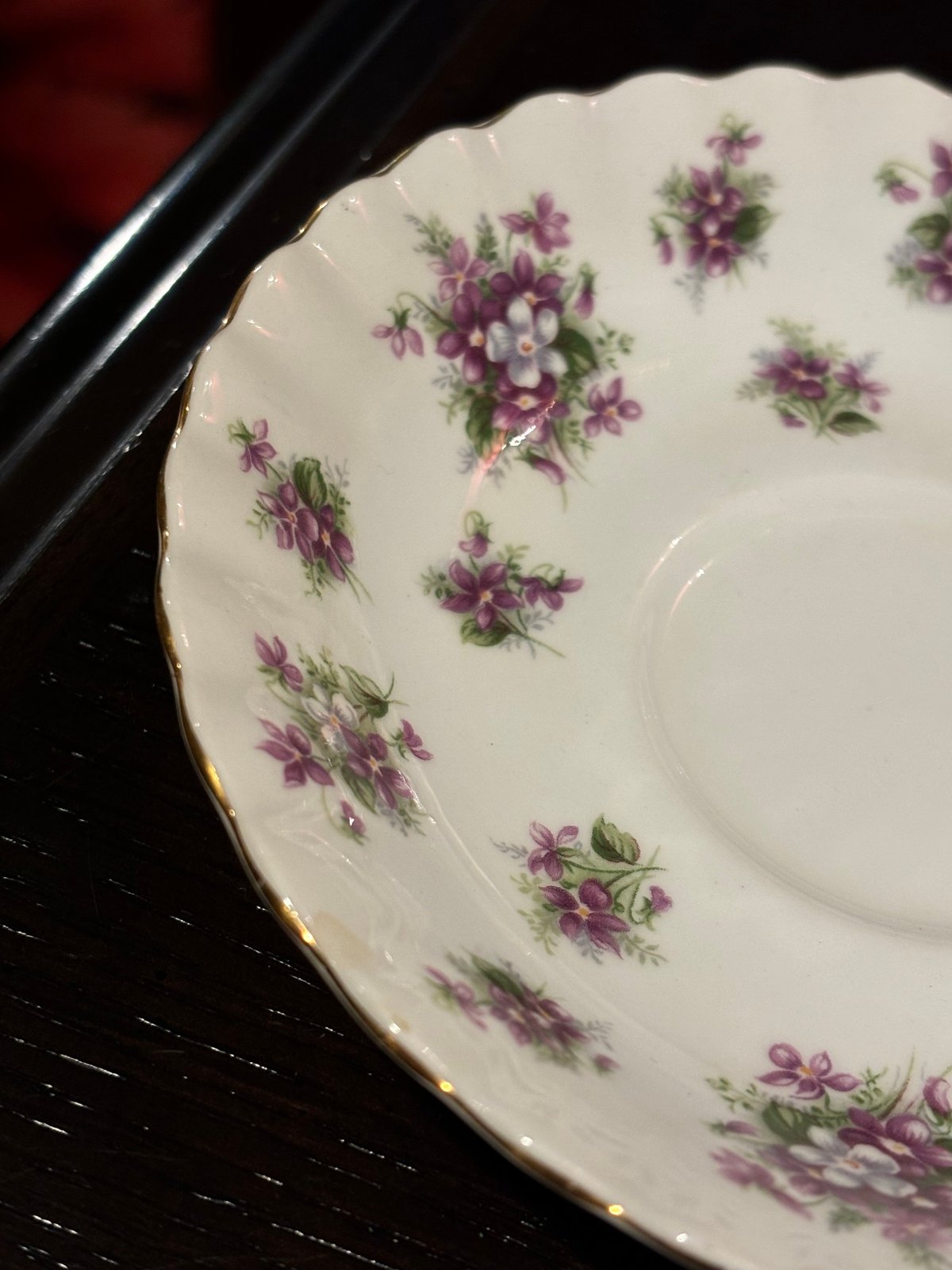 ROYAL ALBERT Sweet Violet ロイヤルアルバート カップ&ソーサー |