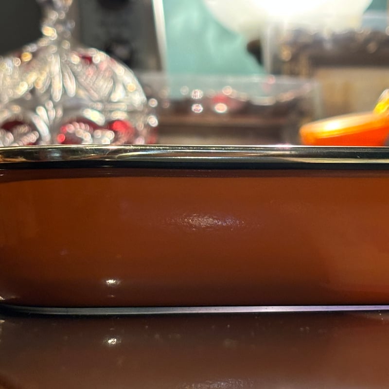 お盆 トレー オレンジ レトロ ポップ アンティーク