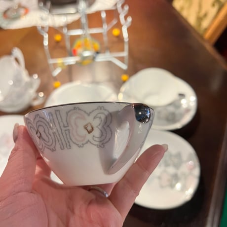 コーヒーラック　カップ&ソーサー6客セット