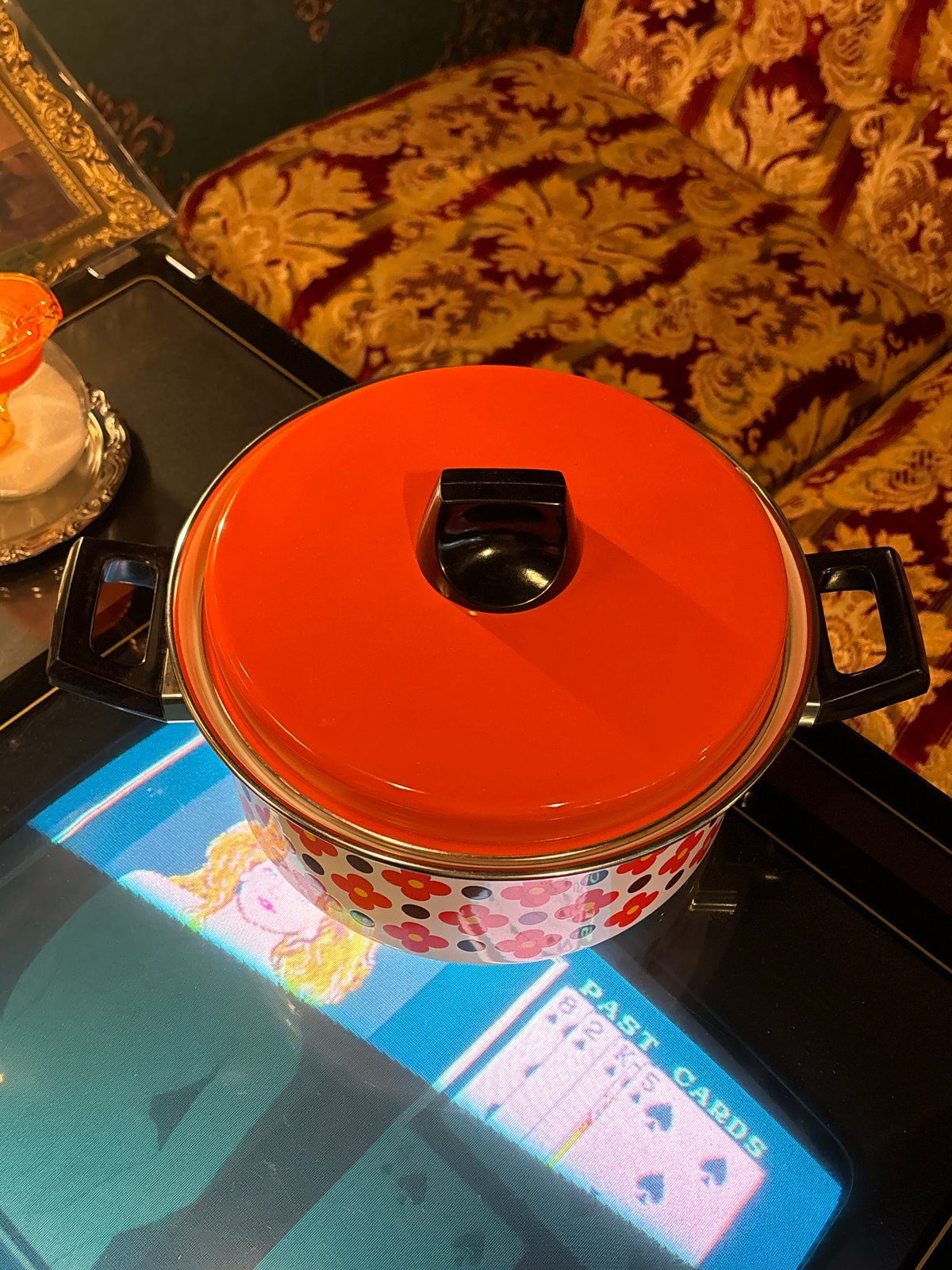昭和レトロ ホウセイ ホーロー鍋 | アンティーク家具と喫茶キャバレー