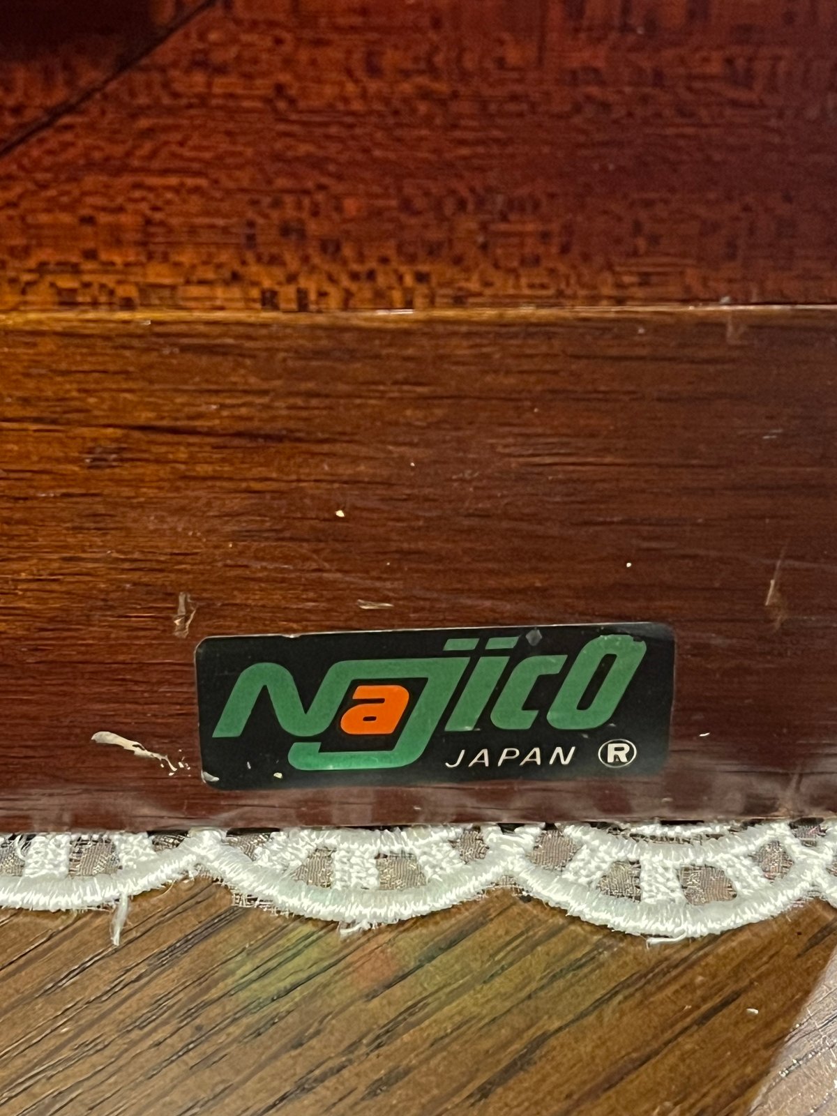 NAJICO 木製 3段裁縫箱 ソーイングボックス | アンティーク家具 NAJICO 木製 3段裁縫箱 ソーイングボックス | アンティーク家具