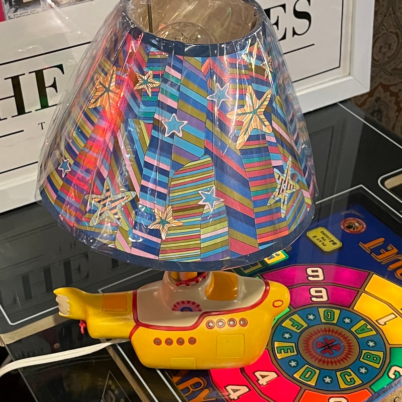 ビートルズ　Beatles パタパタ時計　イエローサブマリン70sサイケFAB4 ビートルズ Beatles パタパタ時計 イエローサブマリン70sサイケFAB4