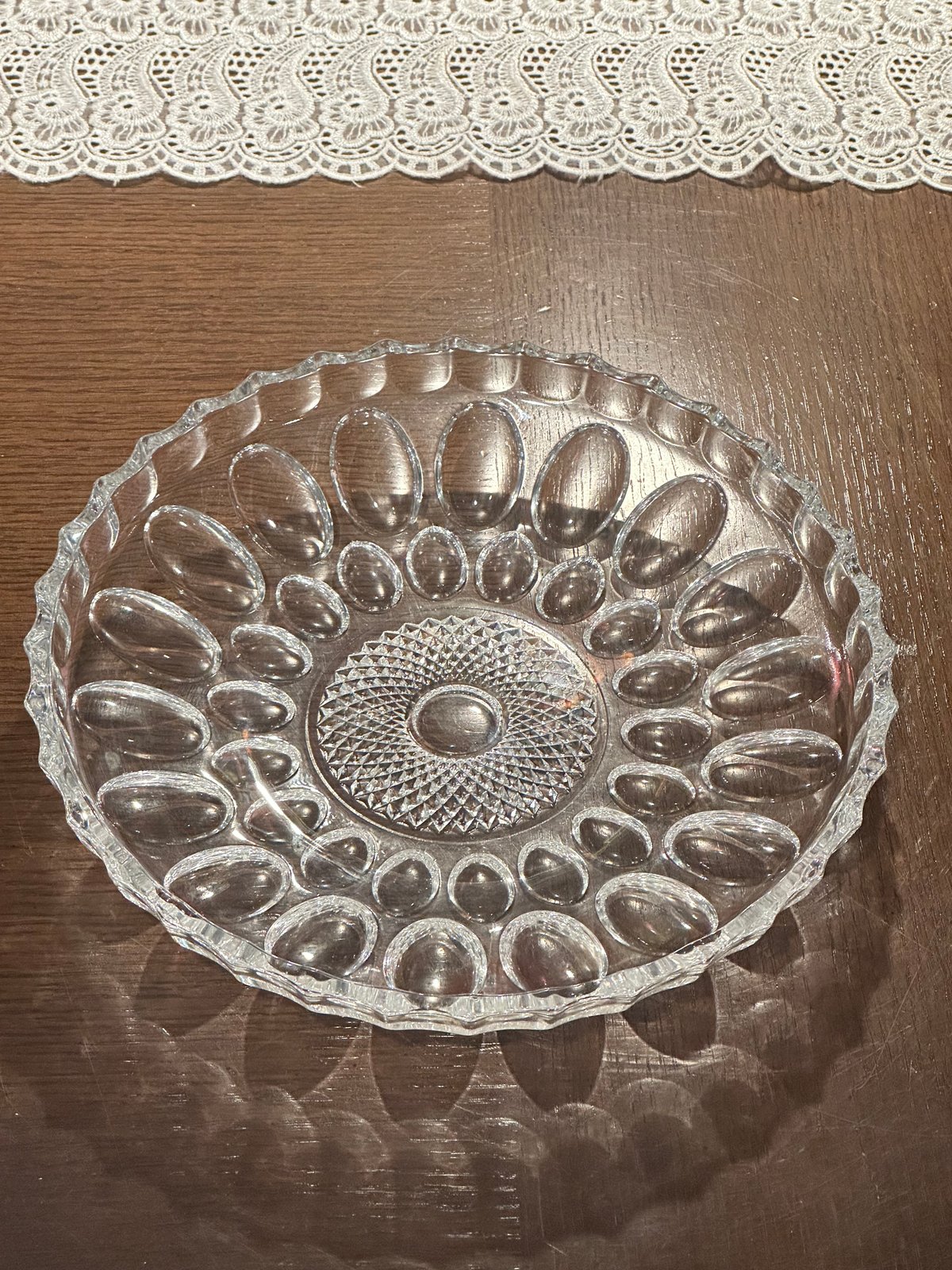 昭和レトロ 曽我ガラス マリエール キャニスター 浅型 | アンティーク