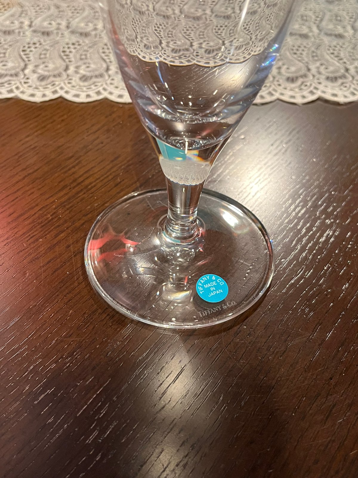 Tiffany &Co ペアグラス ティファニー | アンティーク家具と喫茶