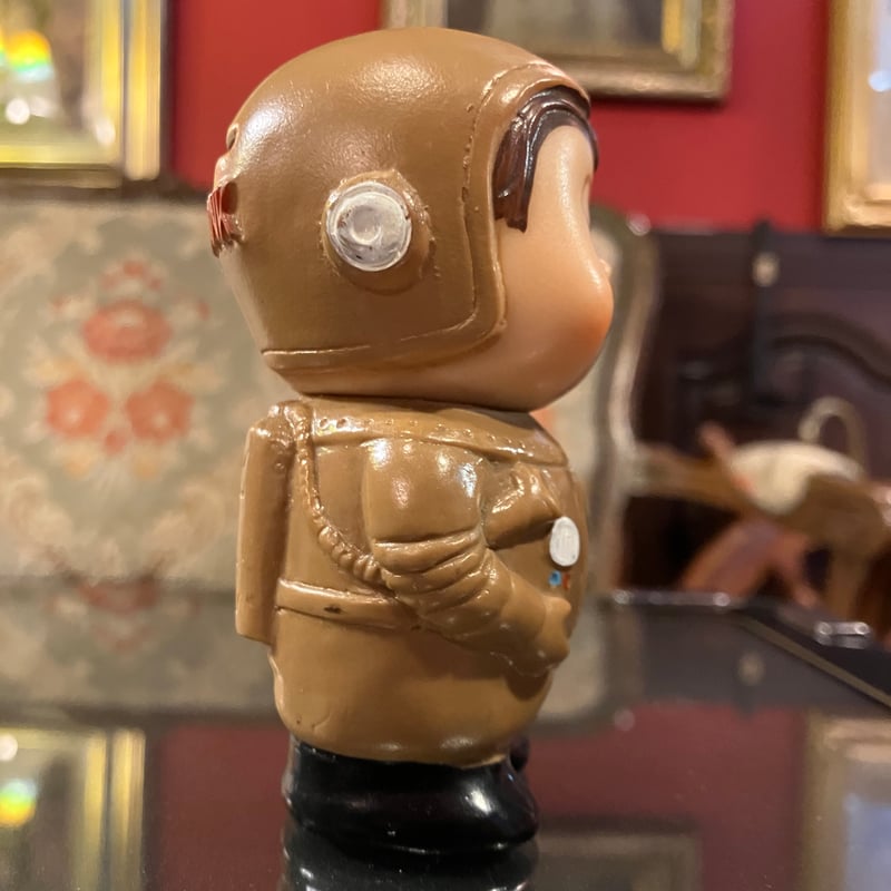 W/激レア　昭和レトロ　滋賀銀行　当時物　ソフビ　しがちゃん　貯金箱　宇宙服 ⑤ W/激レア 昭和レトロ 滋賀銀行 当時物 ソフビ しがちゃん 貯金箱 宇宙