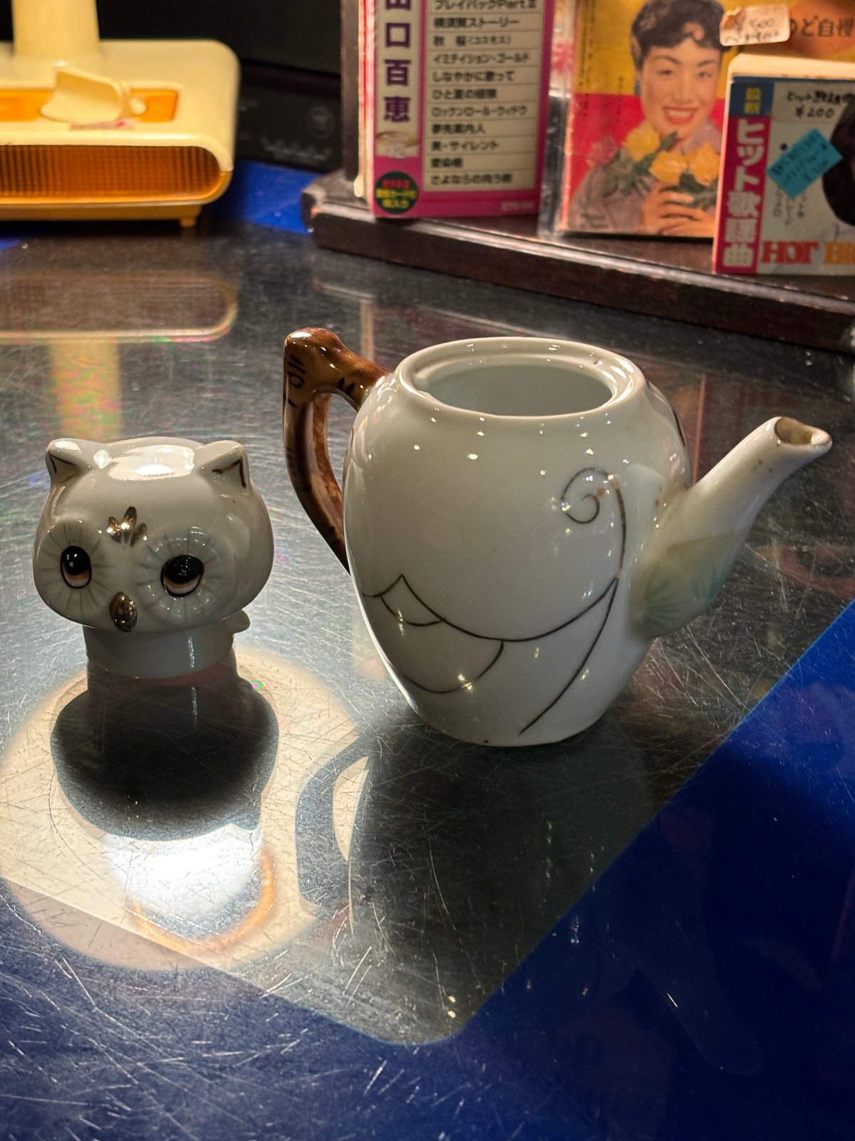 フクロウ ティーポット | アンティーク家具と喫茶キャバレーのネット 