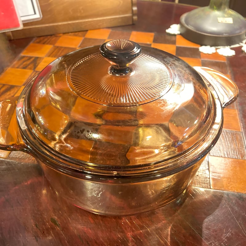 イワキガラス　テーブルビジョン　超耐熱鍋 イワキガラス ビジョン 耐熱ガラス鍋 | アンティーク家具と喫茶