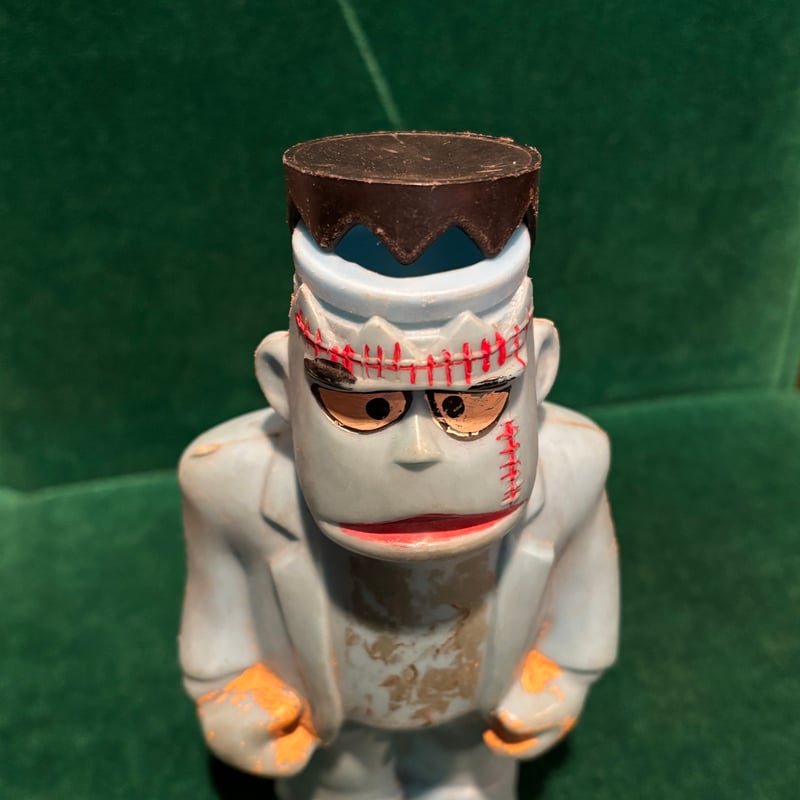 希少】60年代ソフビ(少年画報社) フランケン 貯金箱 | アンティーク