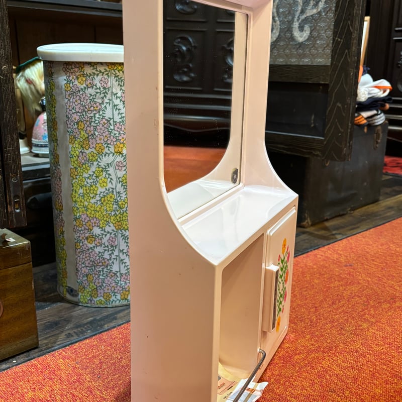 昭和レトロ】ダイカプラスチック 化粧棚 | アンティーク家具と喫茶