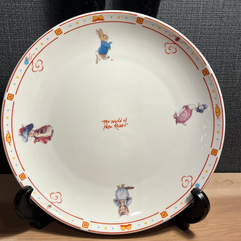 Peter Rabbit ピーターラビットの中華皿 | アンティーク家具と喫茶