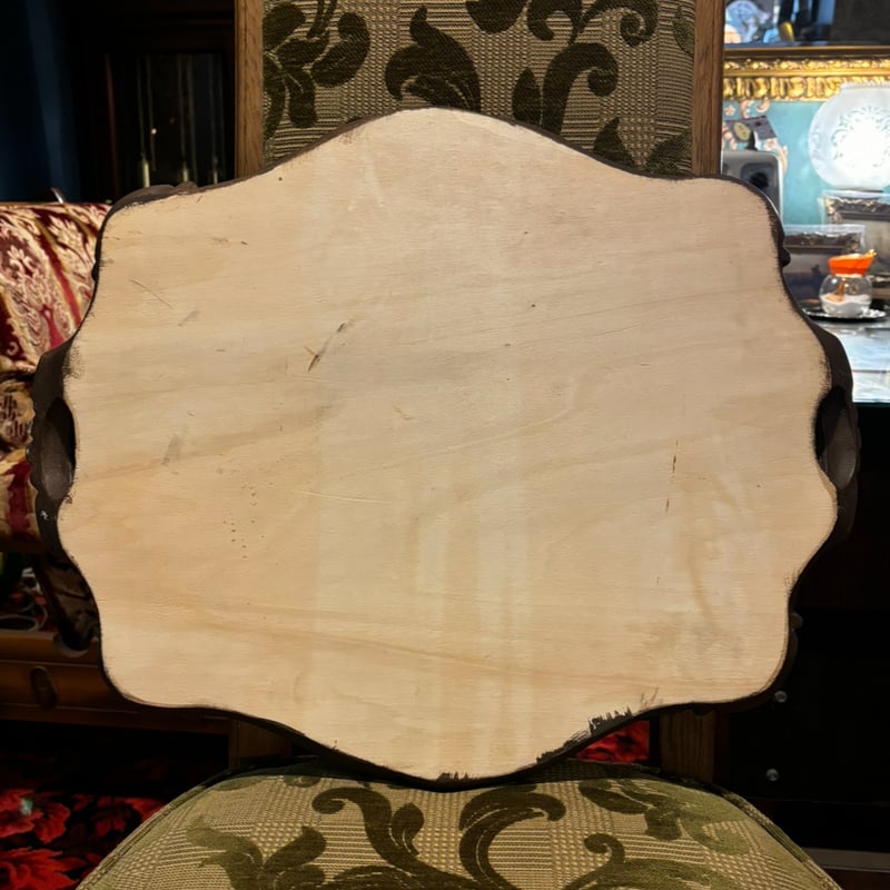 イタリア アンティーク木製トレイ | アンティーク家具と喫茶キャバレー