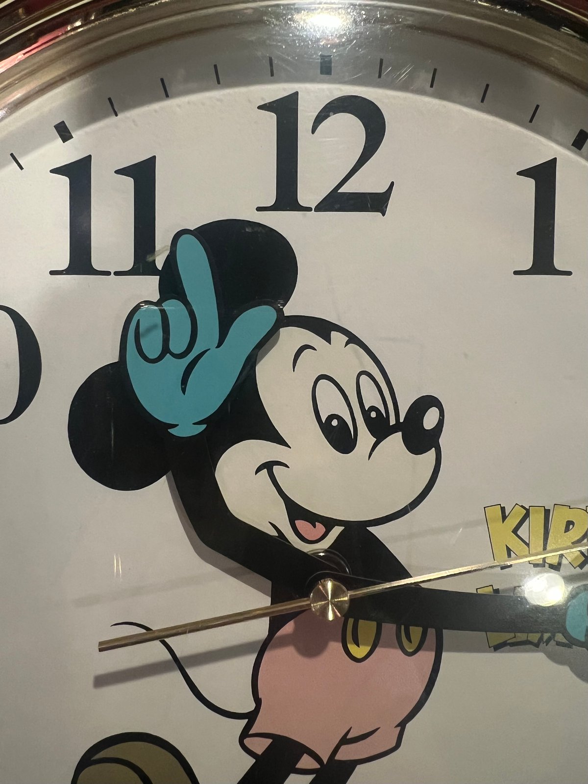 昭和レトロ ミッキー KIRIN LEMON 壁掛け時計 ディズニー 昭和レトロ KIRIN LEMONミッキー壁掛け時計 | アンティーク家具と喫茶