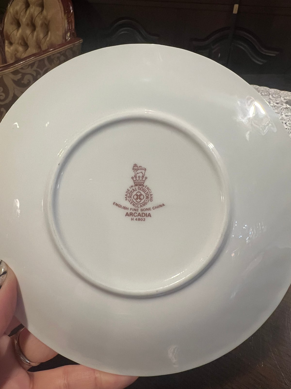 ロイヤルドルトン(ROYAL DOULTON) アルカディア(ARCADIA) スープカップ