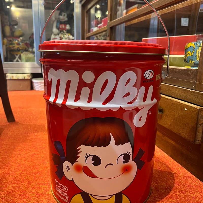 70‘ 昭和レトロ ペコちゃん スチール缶 ペコちゃん ノベルティー スチール缶 昭和レトロ 不二家 peko｜Yahoo