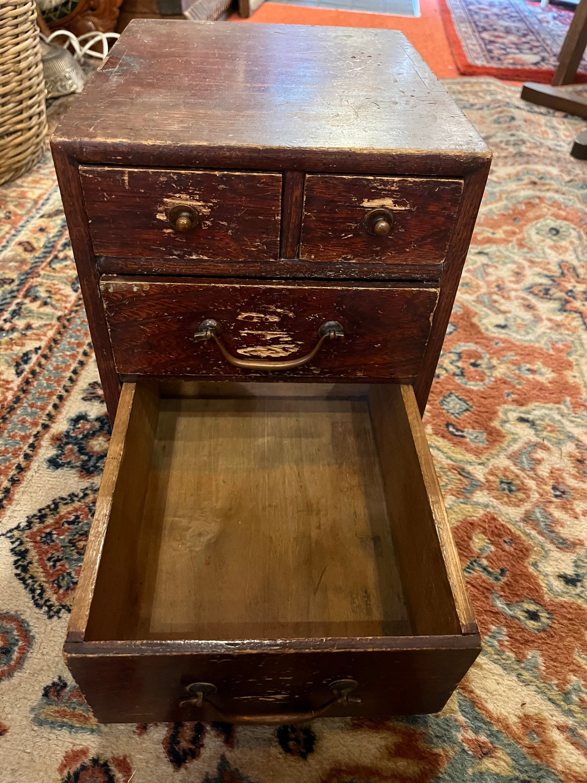 アンティーク家具 レトロ 木製小引き出し | アンティーク家具と