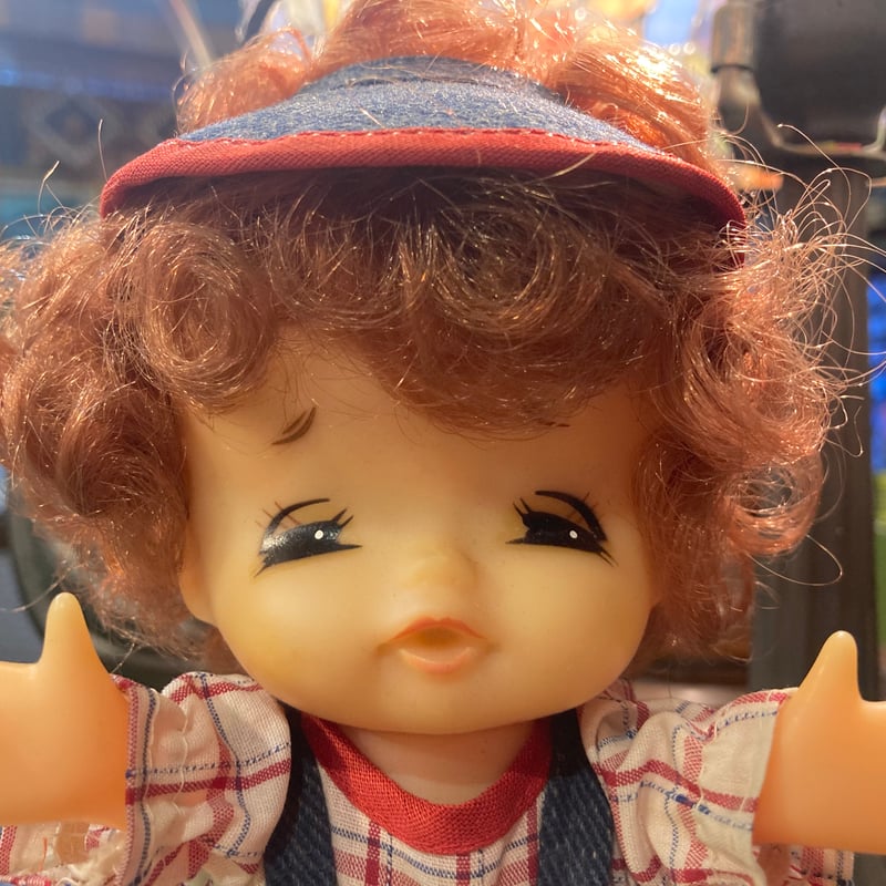 ワタナベトーイ 昭和レトロ癖毛の子供プリケツソフビ | アンティーク
