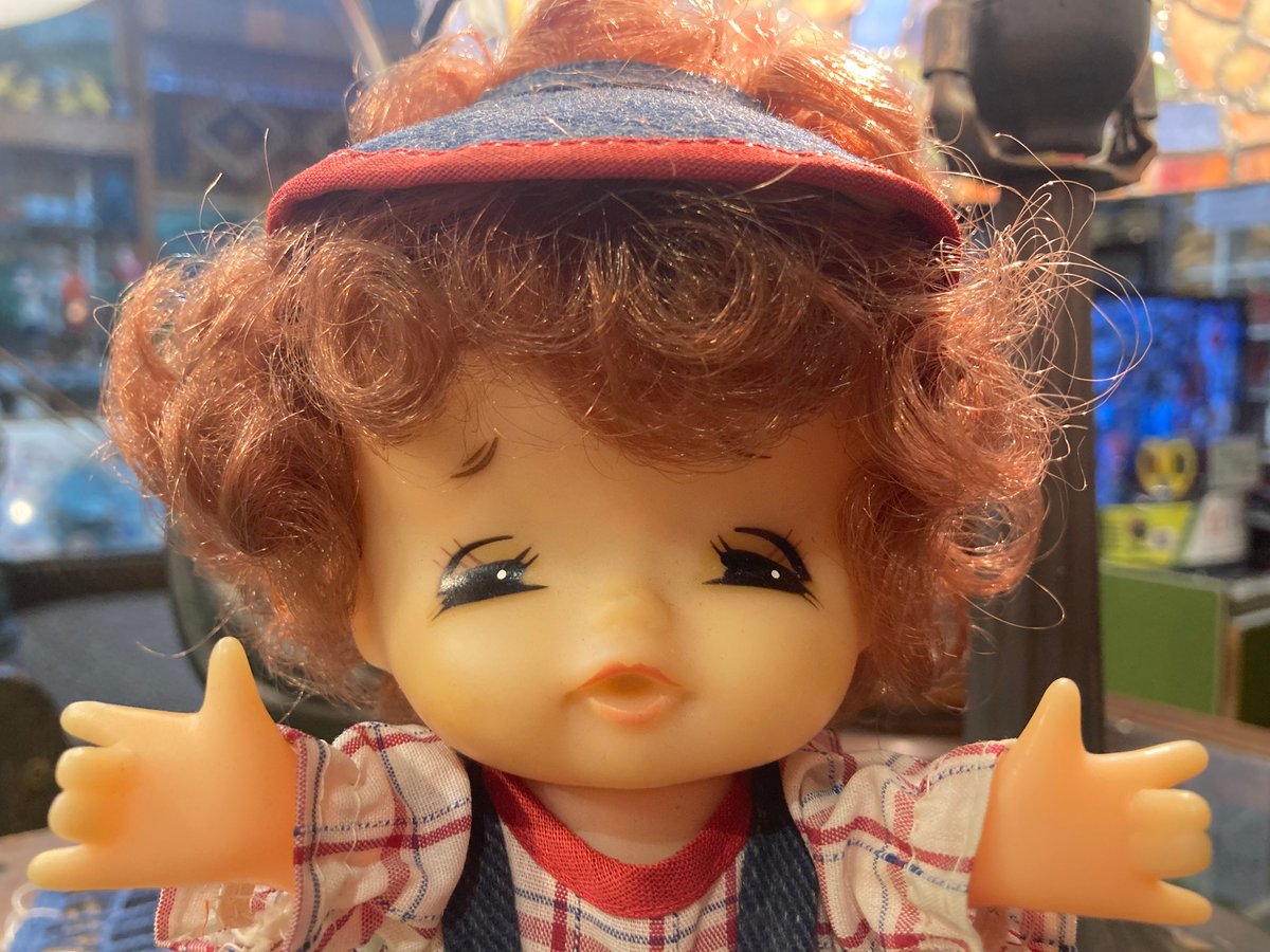 ワタナベトーイ 昭和レトロ癖毛の子供プリケツソフビ | アンティーク