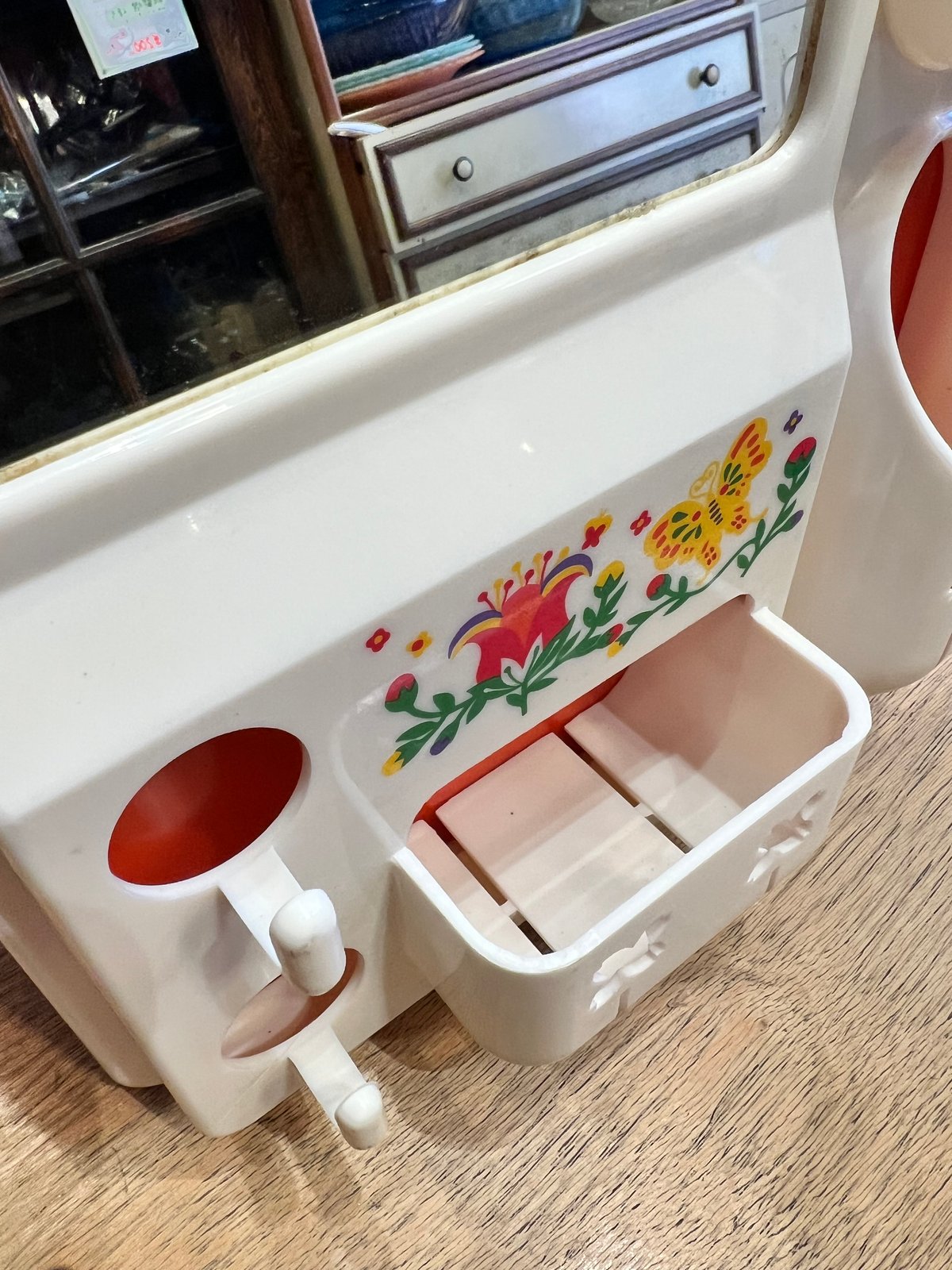 昭和レトロ 壁掛け洗面ミラー | アンティーク家具と喫茶キャバレーの
