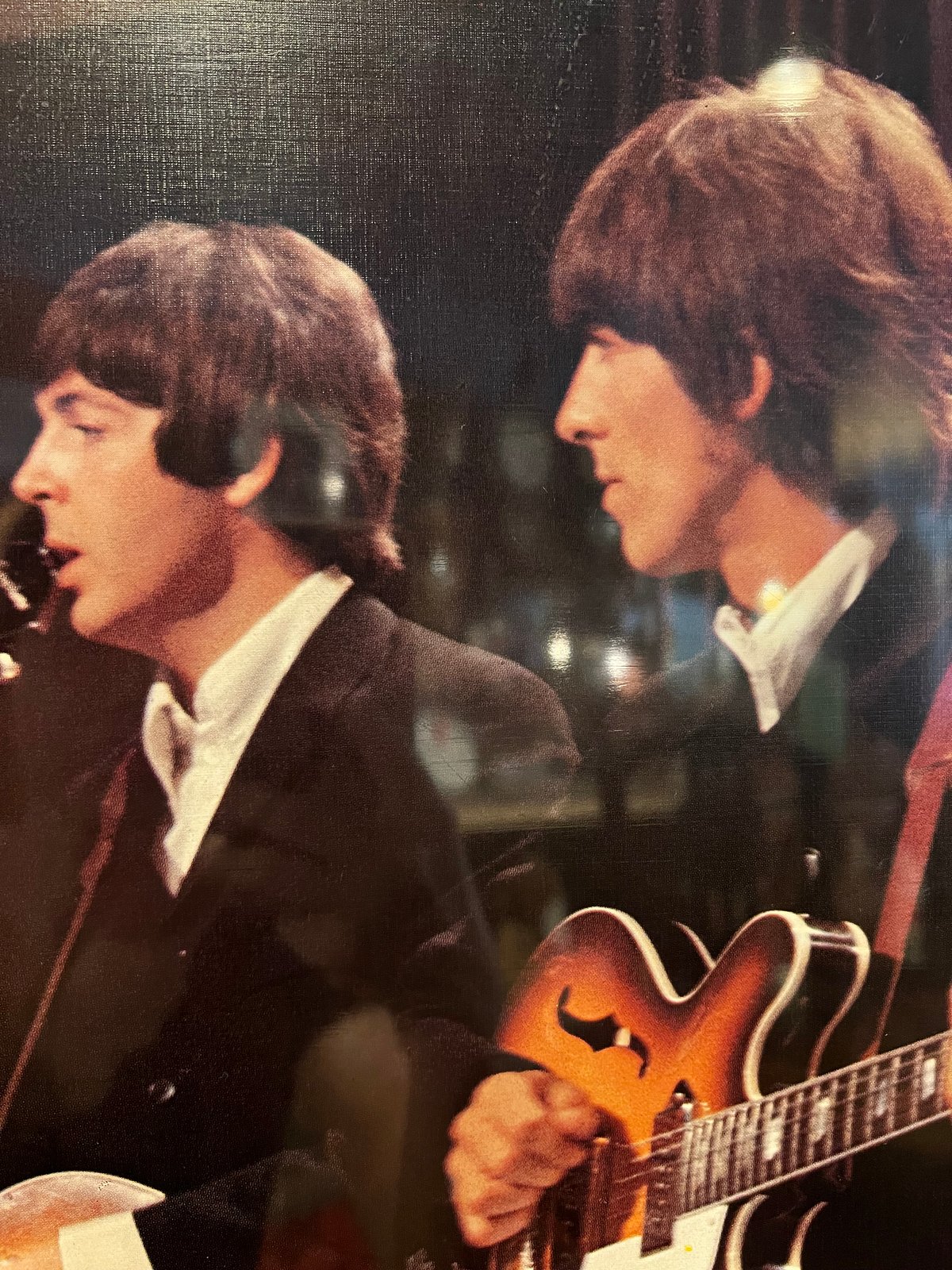 当時物】BEATLES ビートルズ 木板パネルポスター | アンティーク家具と