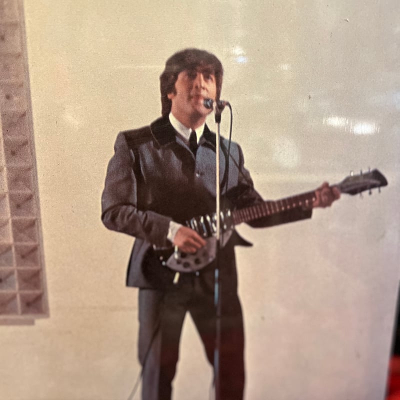 当時物】BEATLES ビートルズ 木板パネルポスター | アンティーク家具と