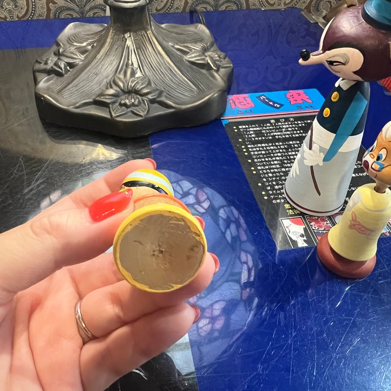 ディズニーピノキオ まんがこけし4体セット（箱あり） | アンティーク