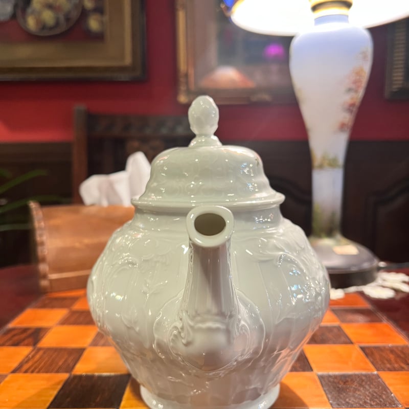 【アンティーク】Rosenthal ローゼンタール　小物入れ ROSENTHAL ローゼンタール ティーポット「クラシックローズ