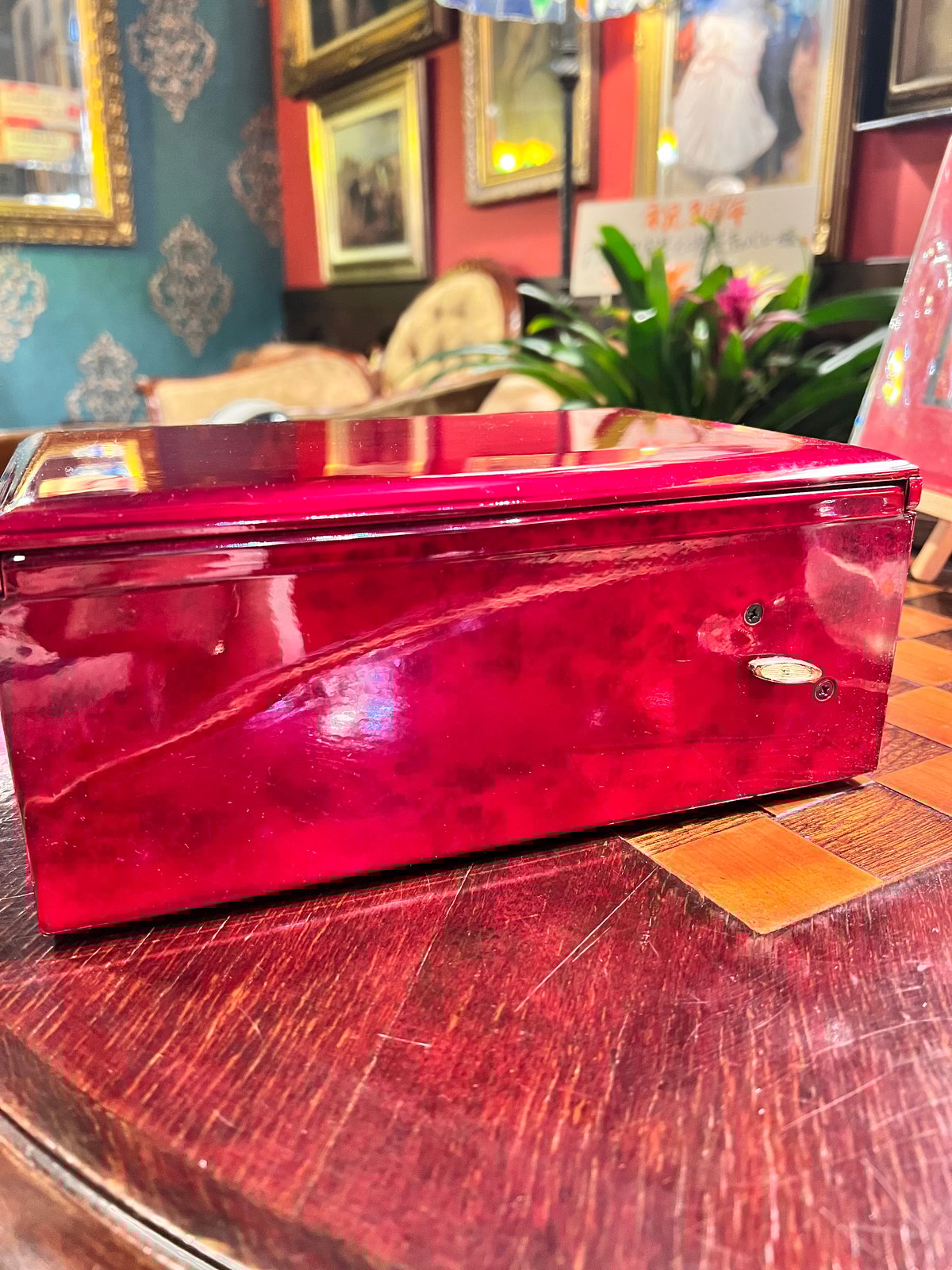 ROSIER ロジエ オルゴール付きジュエリー ボックス | アンティーク家具